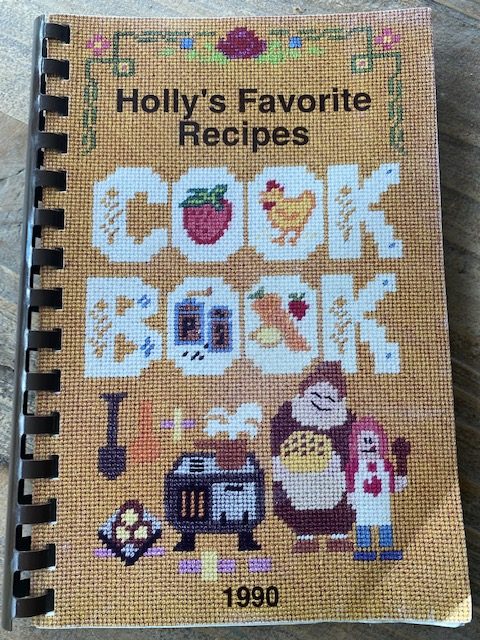 Cover of Holly's Favorite Recipes Cook Book, 1990 Version